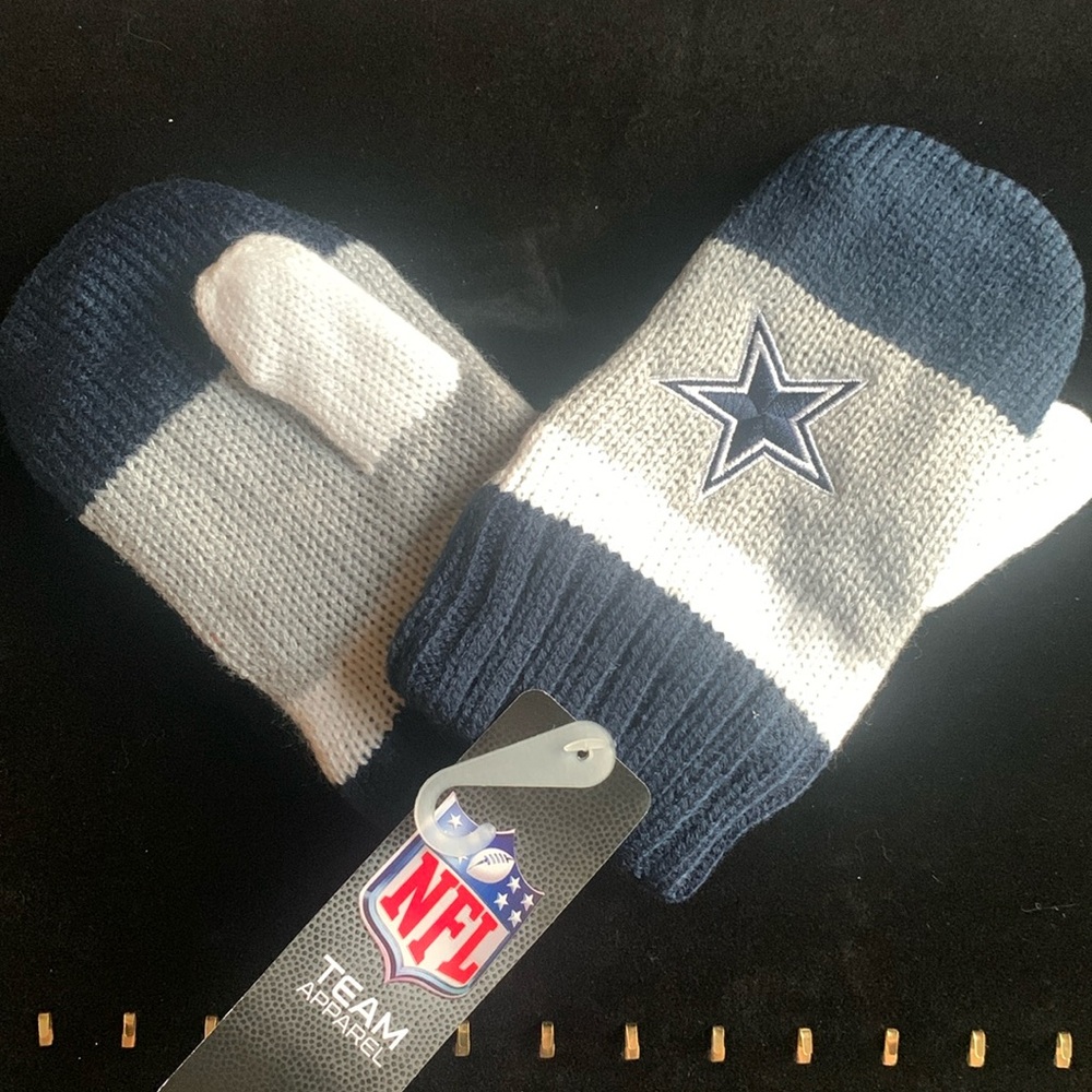 Fleece Lined Jacquard Mitten Kids